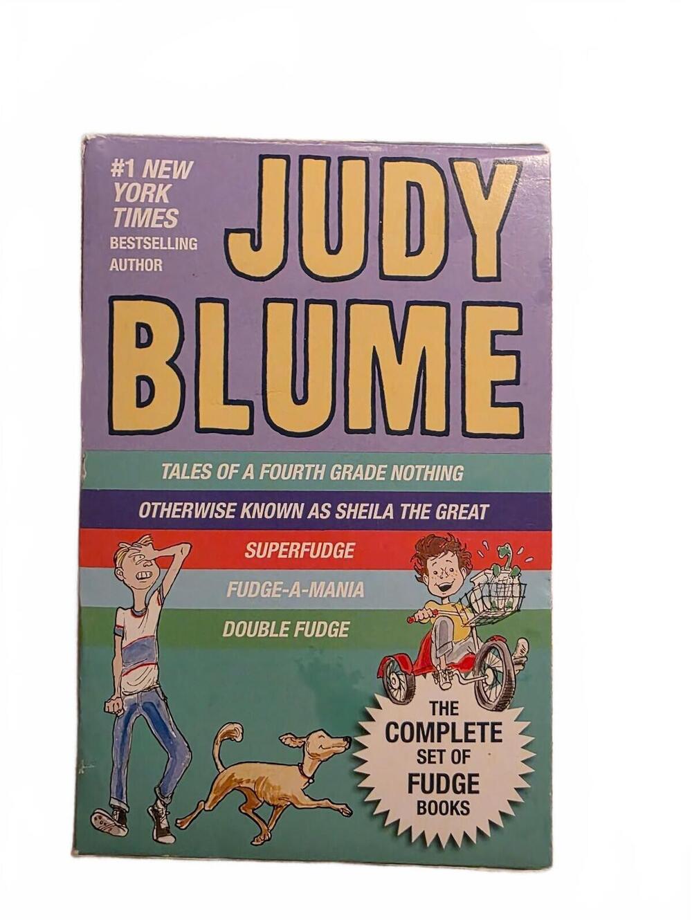 Judy Blume Complete Set of Fudge Books Box Set